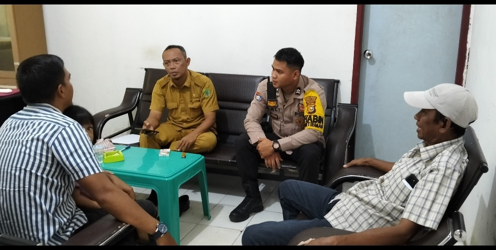 Sambangi Warga, Kapolsek Batu Hampar Jaga Kondusivitas Pasca Pilkada 2024