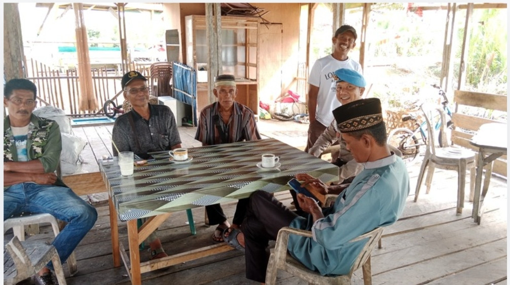 Warga Desa Sakarotan Dukung Pilkada Damai 2024, Polsek Teluk Belengkong Gencar Sosialisasi Pemilu Damai dan Kondusif
