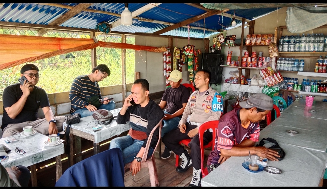 Giat Patroli Polsek Teluk Belengkong, Edukasi Masyarakat untuk Pilkada Damai 2024