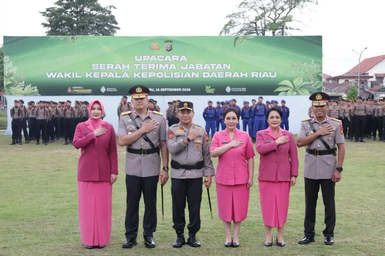 Gantikan Hengki Haryadi, Brigjen Simson Zet Ringu Resmi Jabat Wakapolda Riau