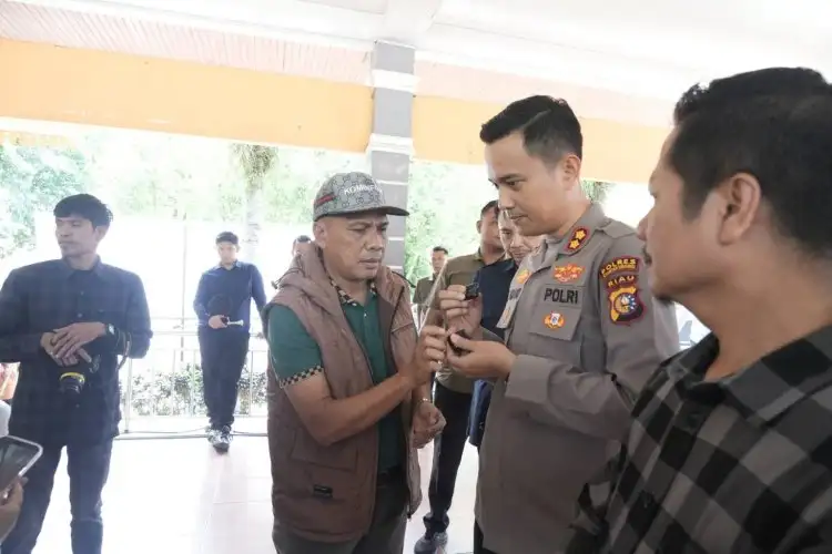 Jelang Festival Pacu Jalur 2026, Polres dan Diskominfoss Kuansing Perkuat Koordinasi