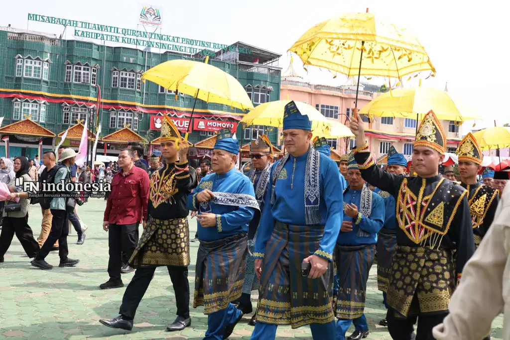 Wakapolda Riau Hadiri Pembukaan Pacu Jalur 2026, Budaya dan Persatuan Masyarakat Kuansing Bergema di Tepian Narosa