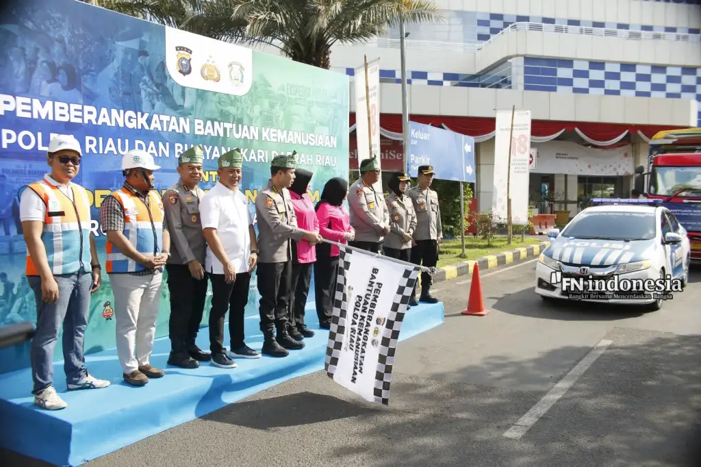 Peduli Bencana NTT, Polda Riau Kirim 60 Ton Bantuan Kemanusiaan