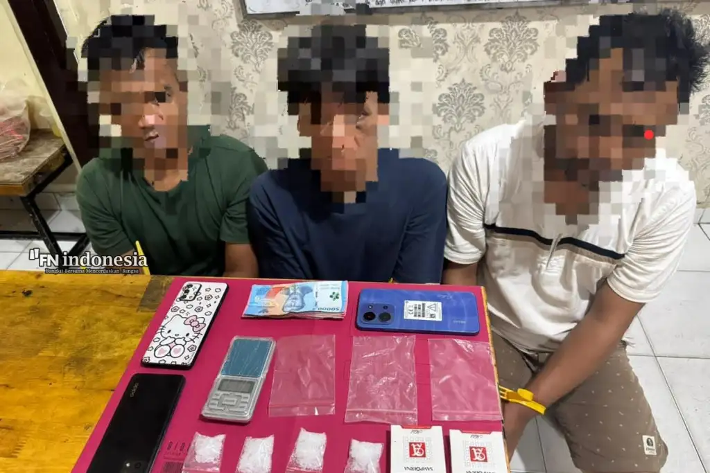 Bandar Sabu Diburu hingga Pekanbaru, Polisi Tangkap 4 Tersangka dan Sita 18,6 Gram Sabu