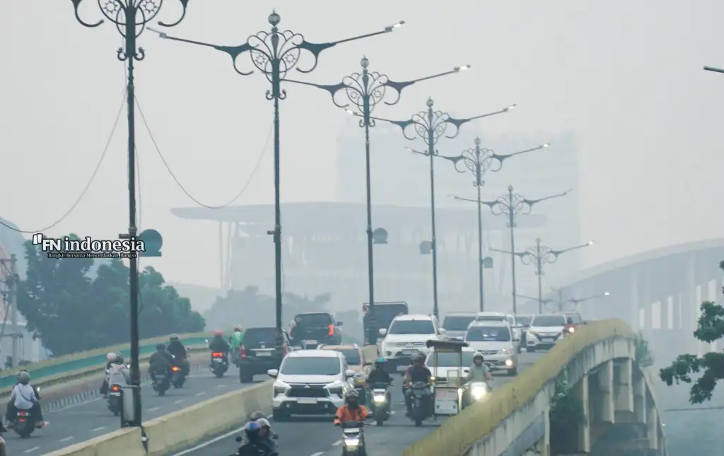 Kualitas Udara Pekanbaru Kembali Tak Sehat, BMKG Sebut Asap Terbawa Angin dari Selatan