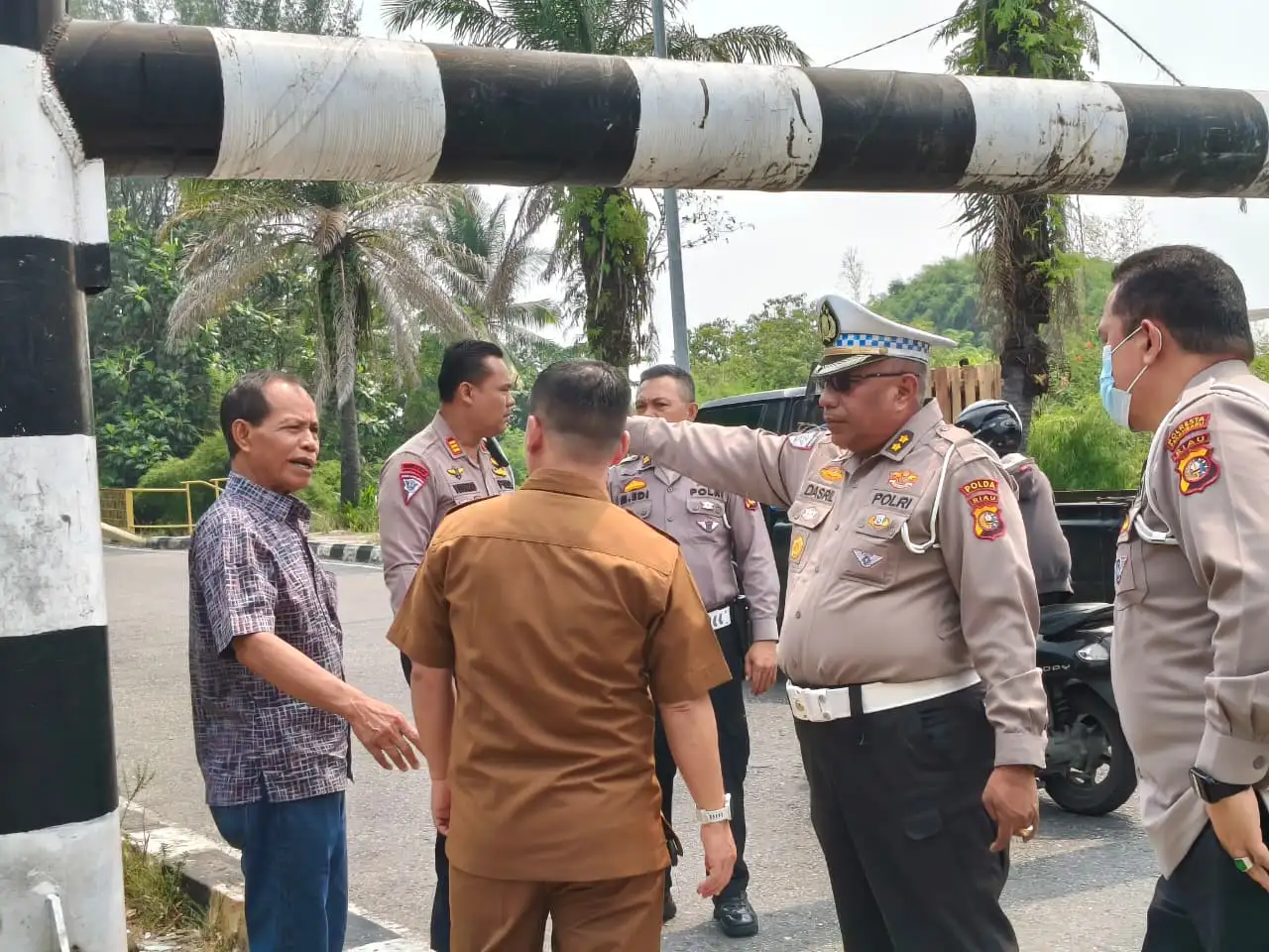 Jelang Pemeliharaan Jembatan Siak I dan III, Ditlantas Polda Riau Siapkan Rekayasa Lalu Lintas
