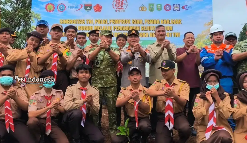 Dari Siak, Kabaharkam Polri dan Pangdam Dorong Gerakan Tanam 20 Ribu Pohon Pulihkan Lahan Bekas Karhutla