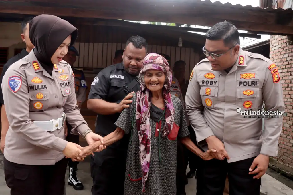 Sentuhan Kepedulian Kapolres Kampar, Rumah Lansia Ibu Suraya Segera Direhabilitasi
