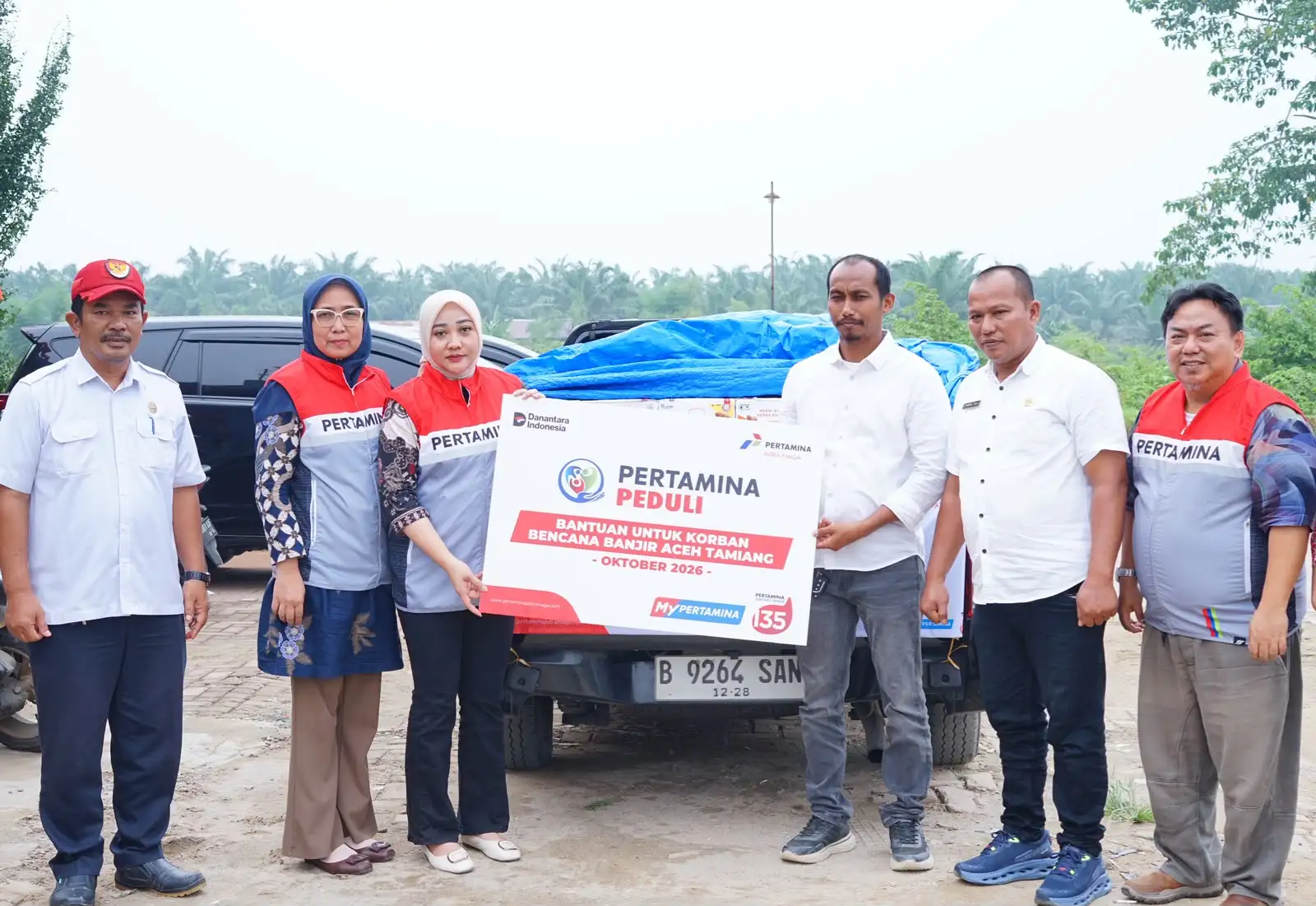 Pertamina Patra Niaga Tanggap Darurat Bencana, Salurkan Bantuan Masyarakat Banjir di Aceh Tamiang