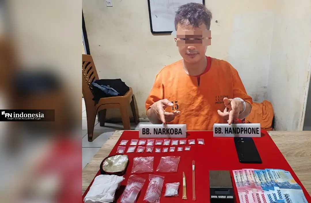 Polisi Sita 19 Paket Sabu dari Rumah Pria di Tapung Kampar